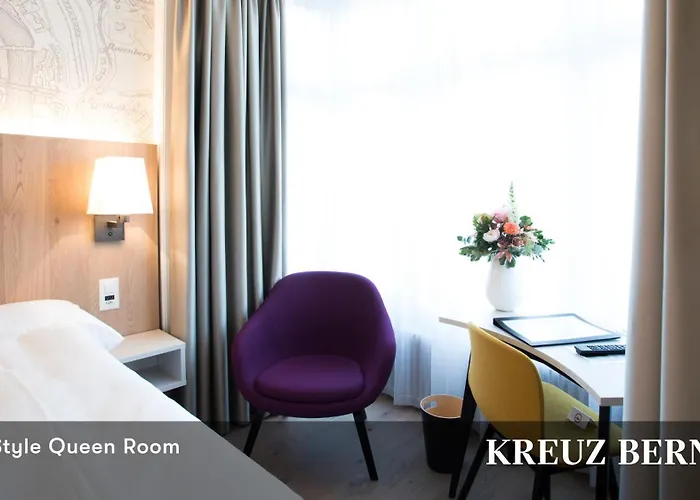 Hotel Kreuz Modern Berna